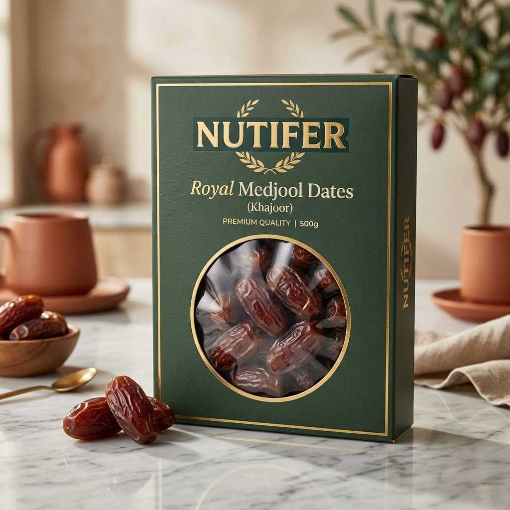 Nutifer Royal Medjool Dates 500g (Khajoor)